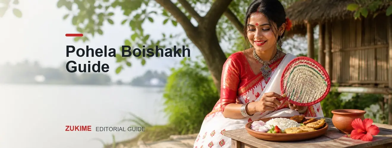 Pohela Boishakh সাজ ও খাবার: Outfit, Makeup ও Hosting Checklist