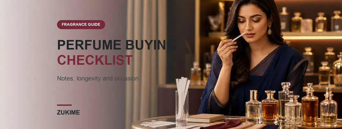Perfume কেনার আগে ১২টি বিষয় যাচাই করুন: Notes, Longevity, Occasion ও Budget