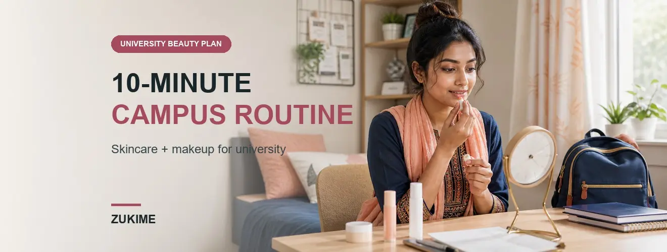 University-going মেয়েদের ১০ মিনিটের Makeup ও Skincare Routine: Class, Commute ও Budget Guide