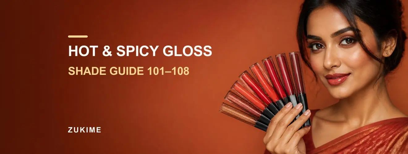 Beauty Glazed Hot & Spicy Lip Gloss Shades 101–108: কোন Look-এ কোনটি?
