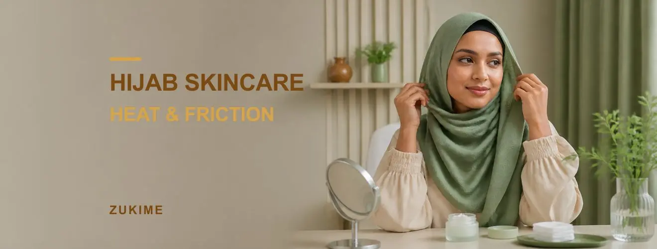 Hijab পরা মেয়েদের Skincare Routine: Heat, Friction ও Makeup Transfer