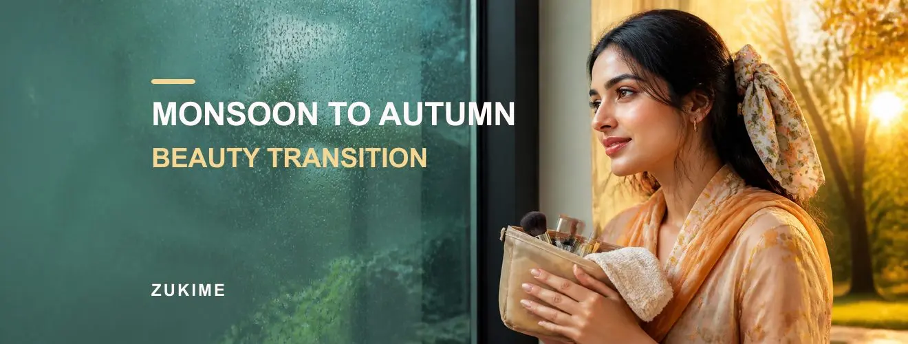 Bangladesh Monsoon থেকে Autumn: Skin, Hair ও Makeup Transition Guide