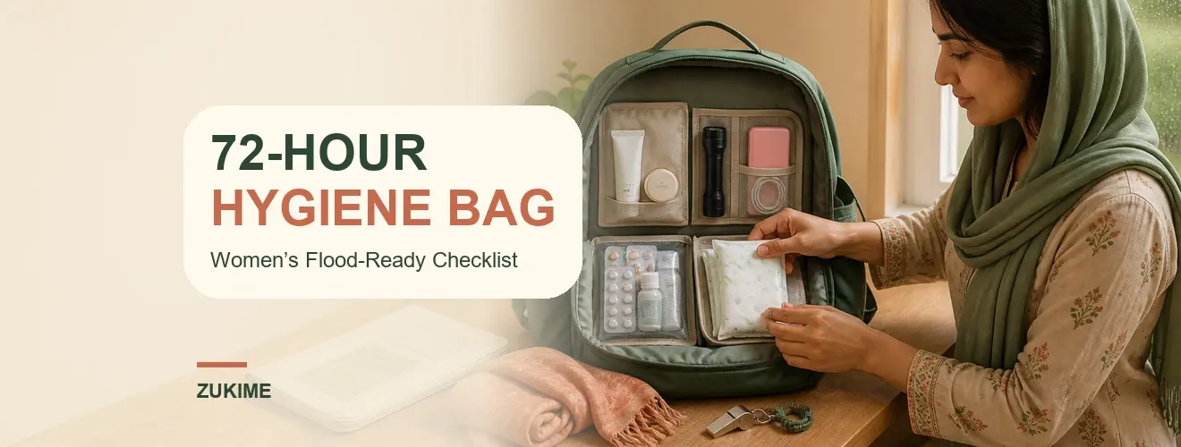 বাংলাদেশি নারীদের ৭২ ঘণ্টার Flood & Emergency Hygiene Bag: Skin Care, Period, Medicine ও Document Checklist