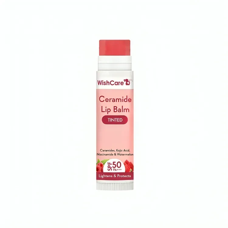 WishCare Ceramide Lip Balm with SPF 50 PA+++ - Tinted