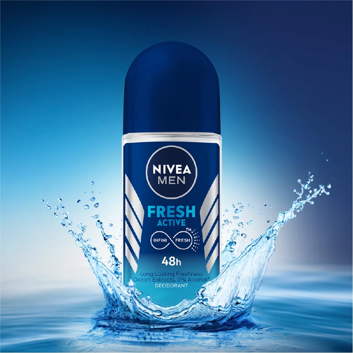 Nivea Men Fresh Active Deo Roll On 50ml