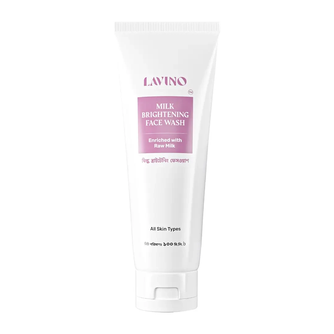 Lavino Milk Brightening Face Wash - 100ml