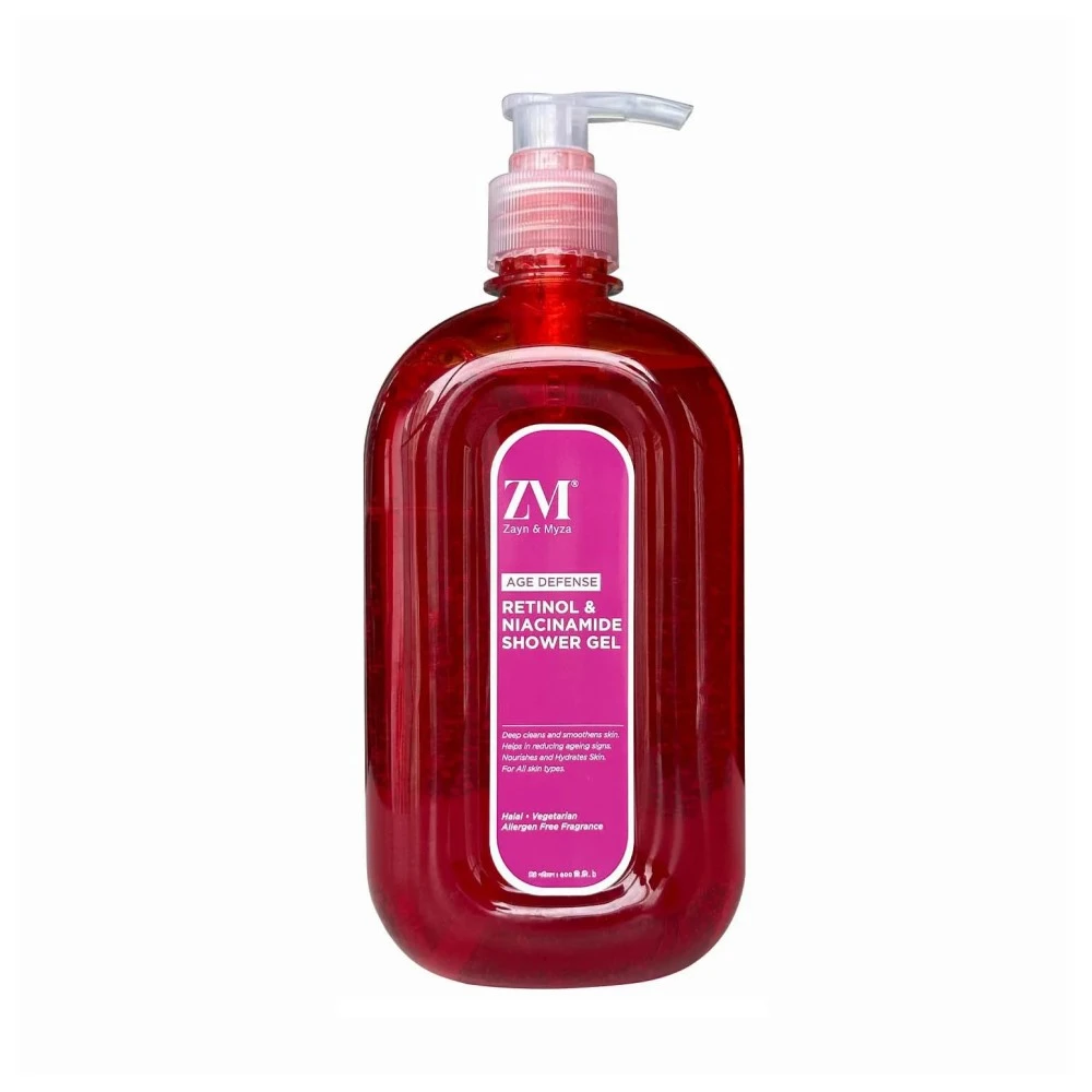Zayn & Myza Age Defense Retinol & Niacinamide Shower Gel - 500ml