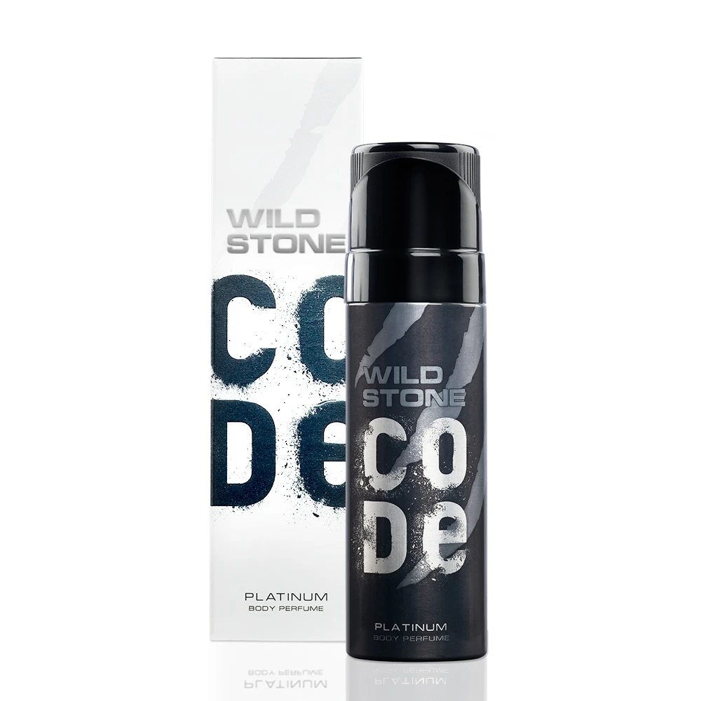 Wild Stone Code Platinum Body Perfume For Men - 120ml