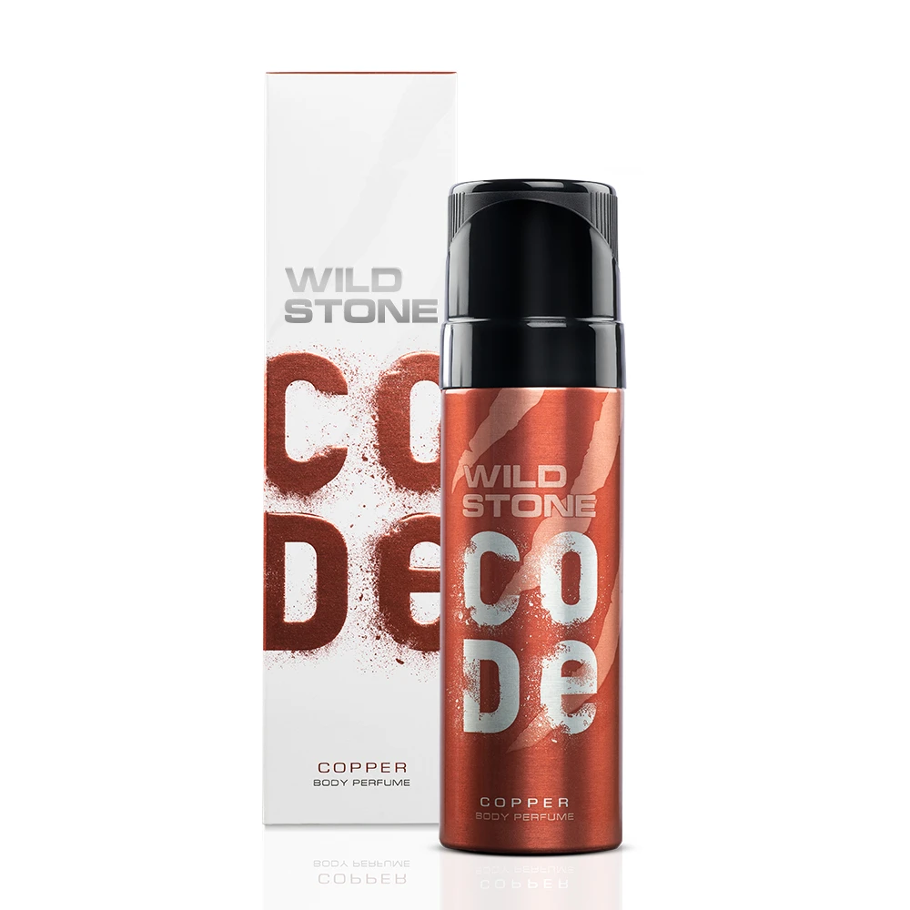 Wild Stone Code Copper Body Perfume for Men - 120ml