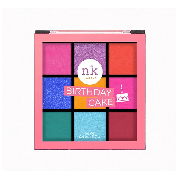 Nicka K 9 Color Palette (Birthday Cake)