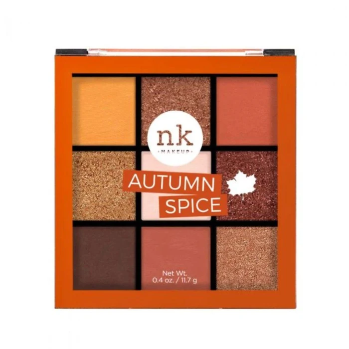 Nicka K Nine Color Eyeshadow Palette - Autumn Spice