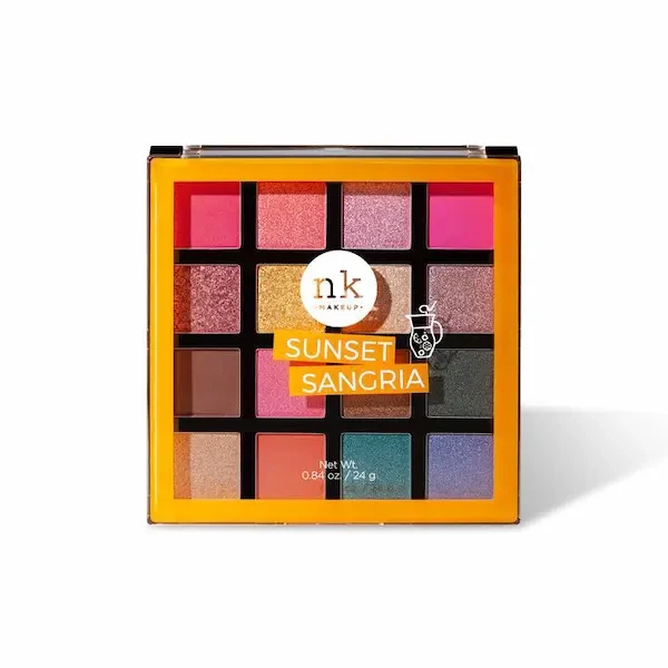 Nicka k Sixteen Color Palette - Sunset Sangria