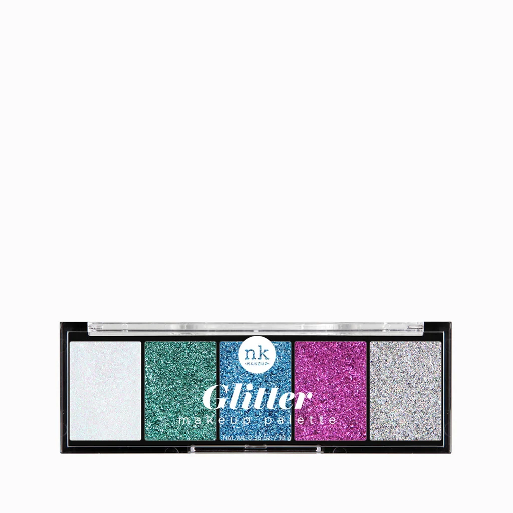 Nicka K. Glitter Makeup Palette Electro Pop