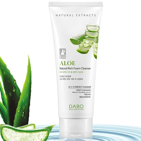 Dabo Aloe Stem Rich Moisture Cleansing Foam 180ml