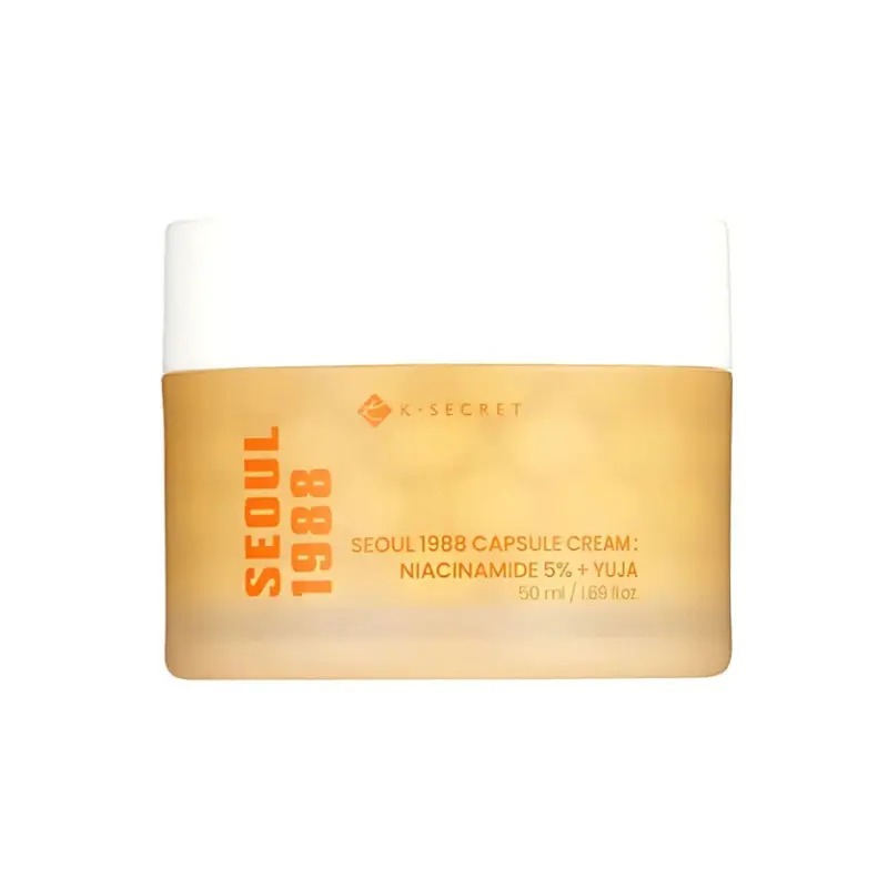 K-SECRET SEOUL 1988 Capsule Cream : Niacinamide 5% + Yuja 50ml