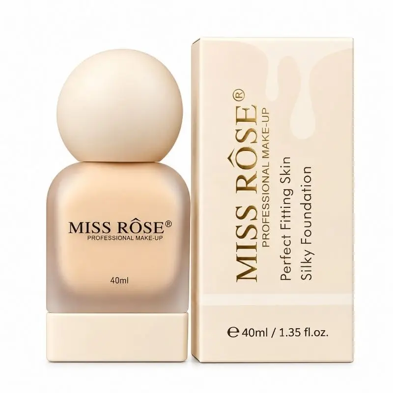 MISS ROSE Perfect Fitting Skin Silky Foundation
